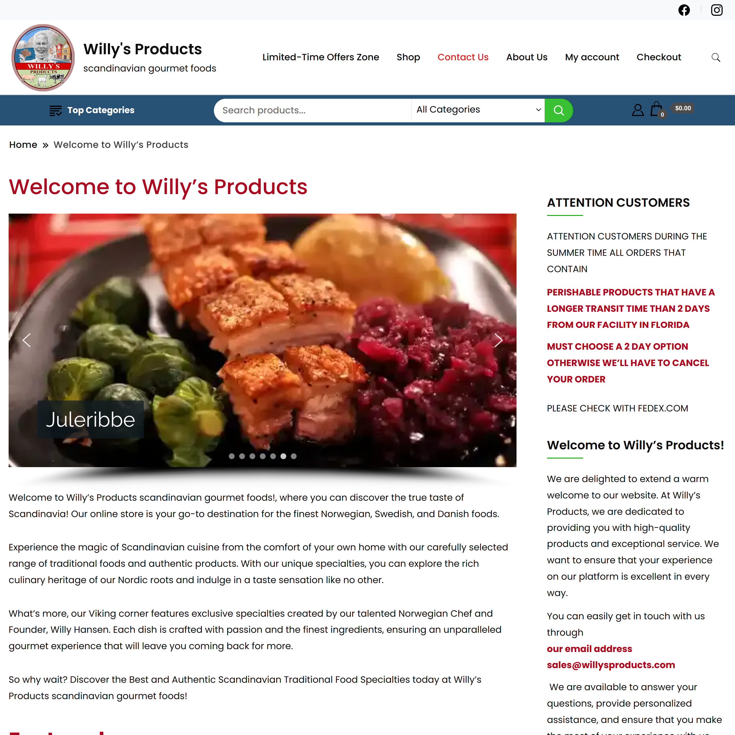 Scandinavian Food Store
