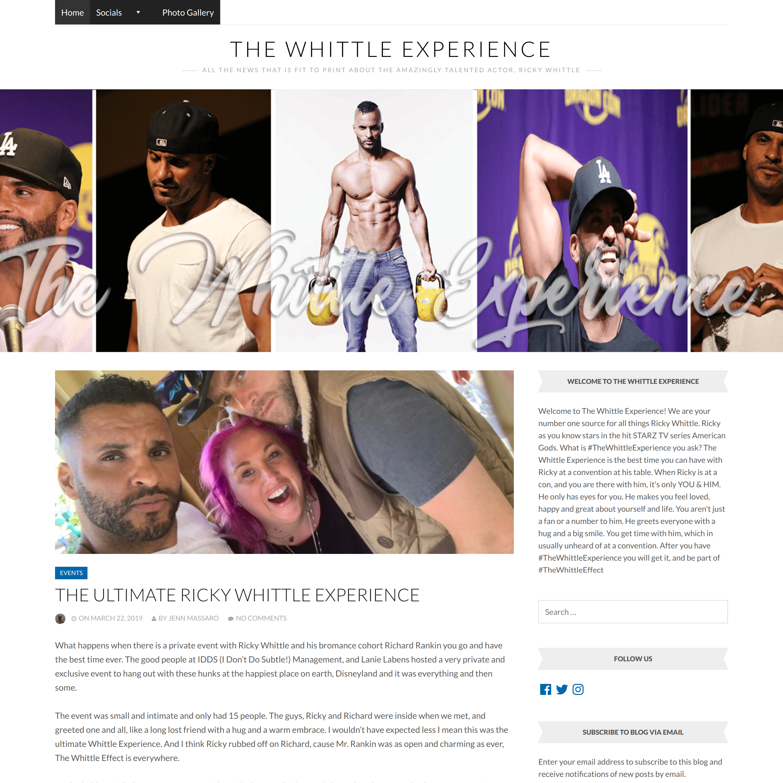 The Whittle Experience