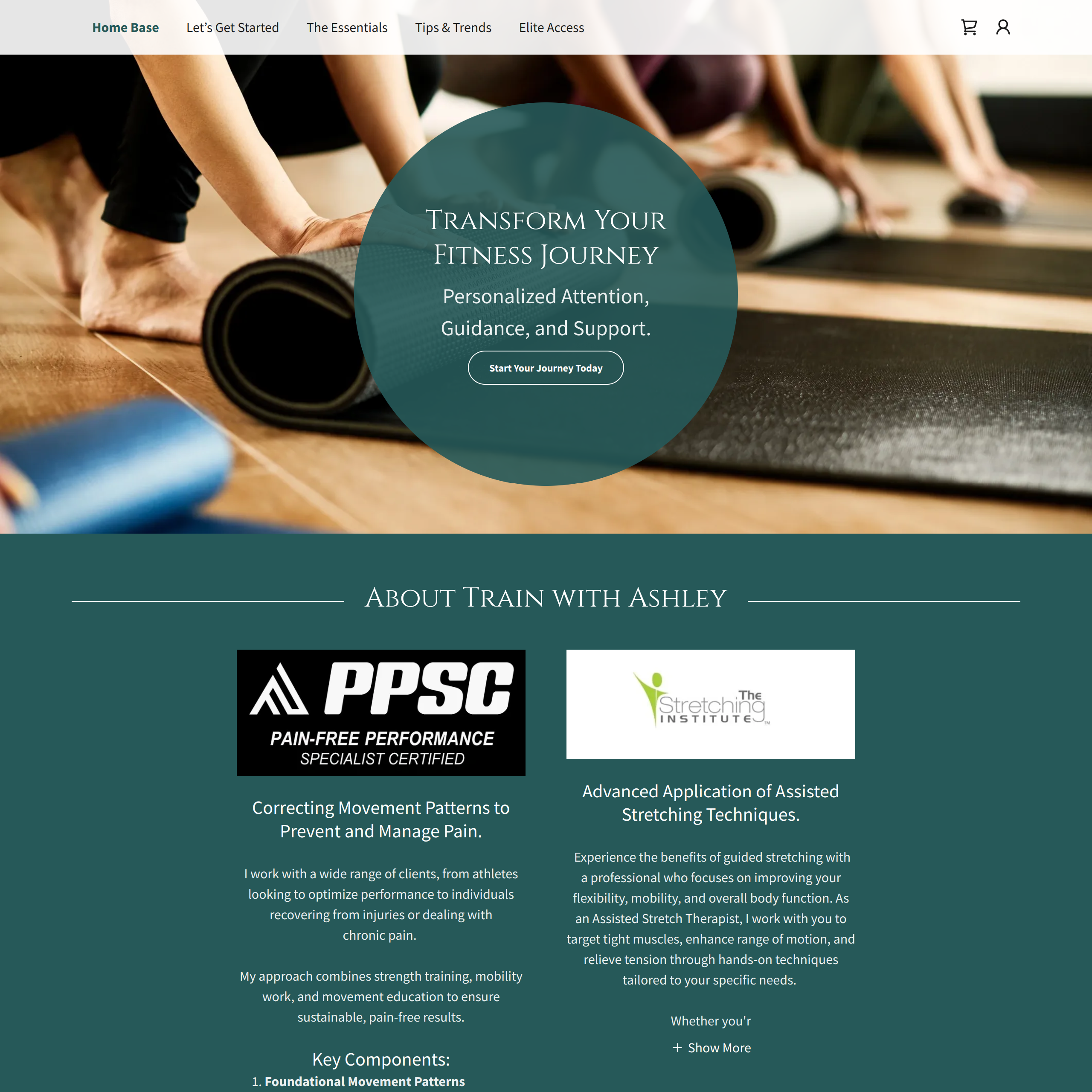 Train with Ashley
